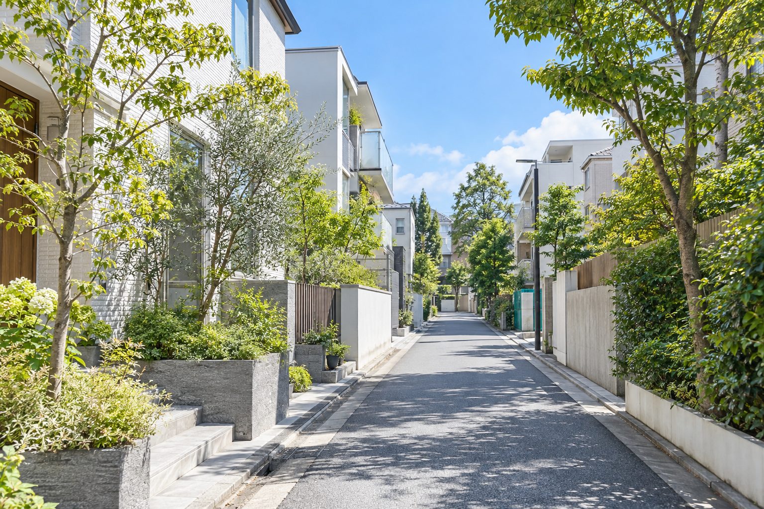 世田谷区の住宅街
